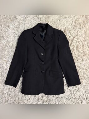 Women’s Size 10L Black RJ Classics Horseback Riding Show Coat. Good Condition.